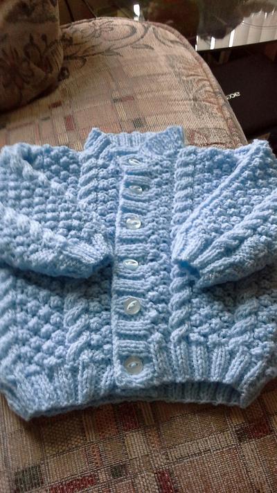 boys blue blackberry pattern - Project by evepudding