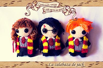 Harry Potter Amigurumis - La Calabaza de Jack - Project by La Calabaza de Jack