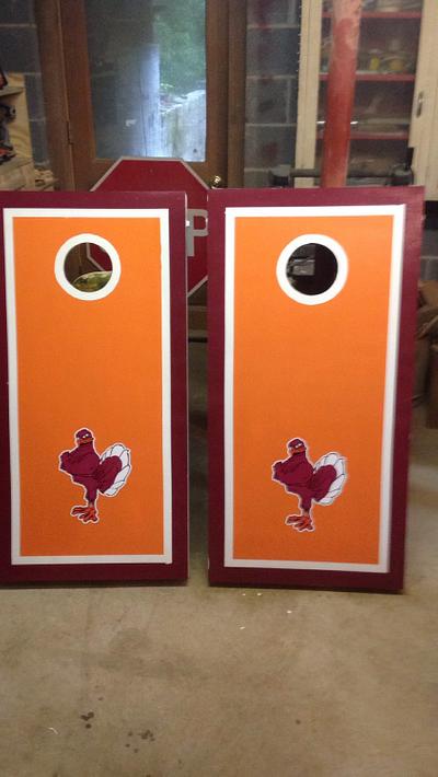 Back yard corn hole boards  - Project by Victor sykes