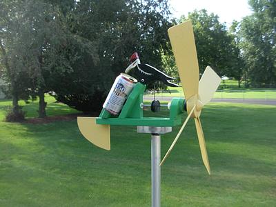 Woodpecker Whirlygig - Project by Jim Jakosh