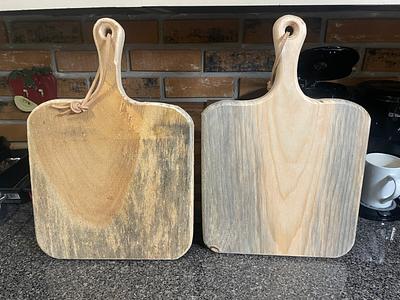 Rustic or Primitive Decorative Cutting Boards - Project by Don