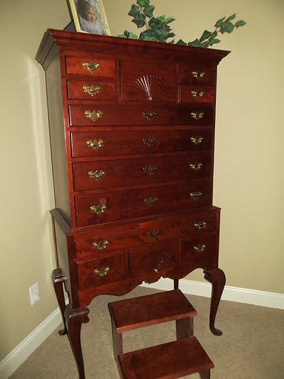 Cherry 1750's Boston Highboy - Project by oldrivers