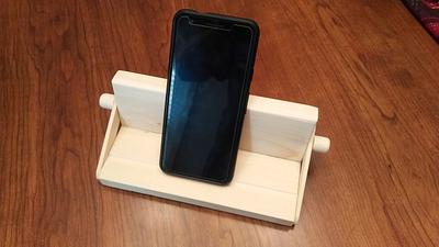 Adjustable Cell phone stand - Project by MrRick