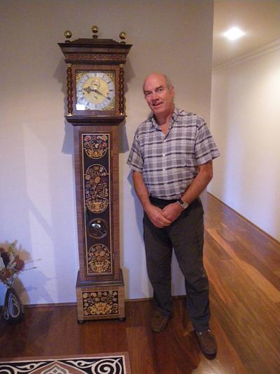 Marquetry Grandfather Clock - 1685 - Project by Madburg