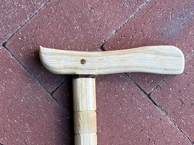 Ash cane - Project by Dave Polaschek