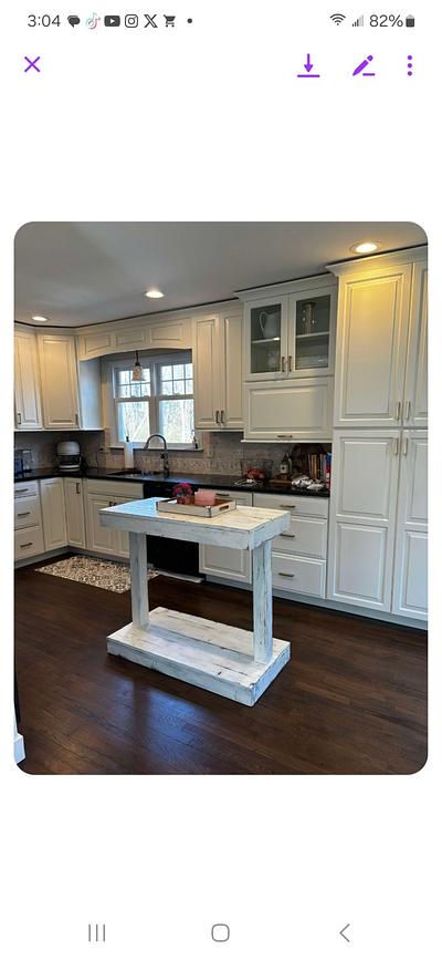 Country Style Kitchen Island - Project by weekendwarrior