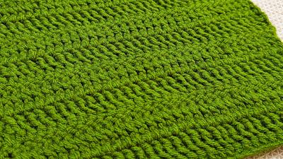 How To Crochet a Blanket with Two Rows At a Time - Project by rajiscrafthobby