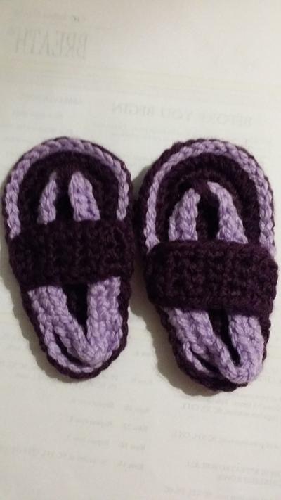 Baby Flip Flops - Project by Bobbie Joe