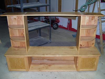 Entertainment Center - Project by Railway Junk Creations
