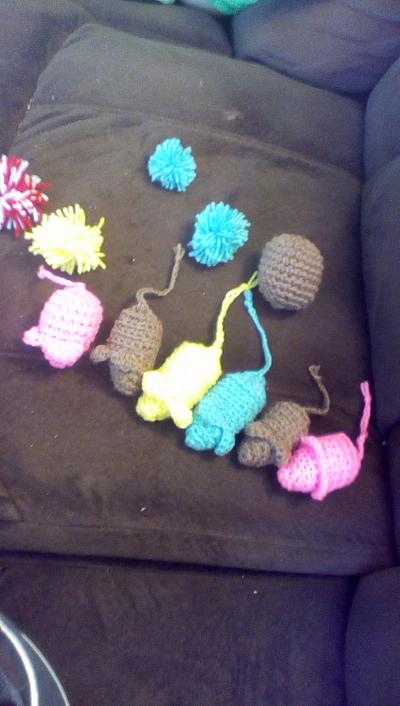 cat toys - Project by Down Home Crochet