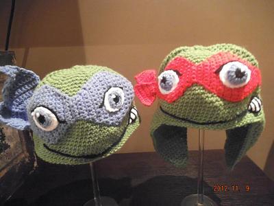 Ninja Turtle Hats - Project by Craftybear