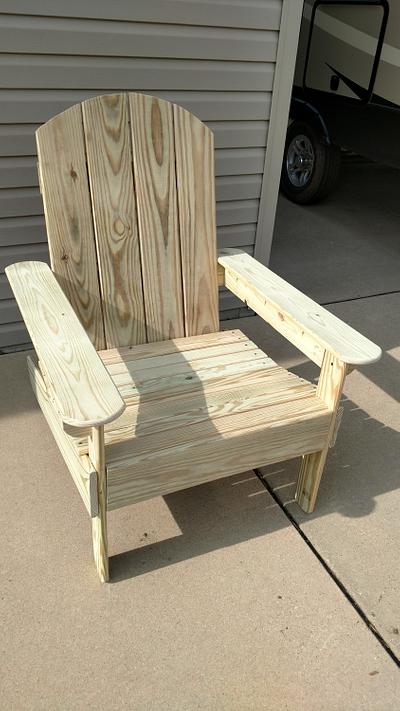 Outdoor chairs - Project by Ed Schroeder