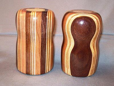 turned salt and pepper shaker set - Project by wiser1934