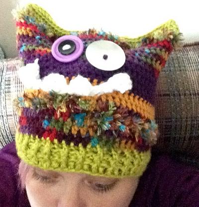 Monster hat - Project by 03boyzmom