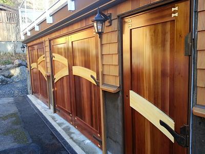 Carriage Doors - Project by WestCoast Arts
