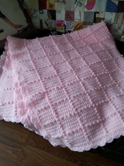 Baby afghan - Project by trude