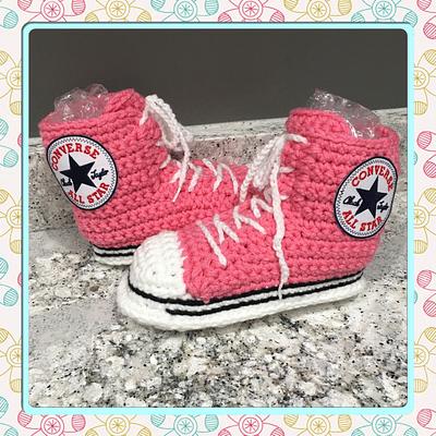 Converse Style High Top Slippers - Project by Alana Judah