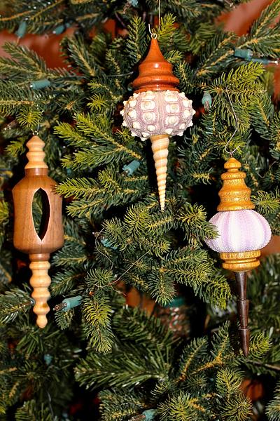 Sea Urchin Christmas ornaments - Project by Dandy
