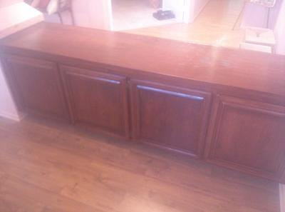 Revitalized kitchen cabinets  - Project by Christopher Richard 