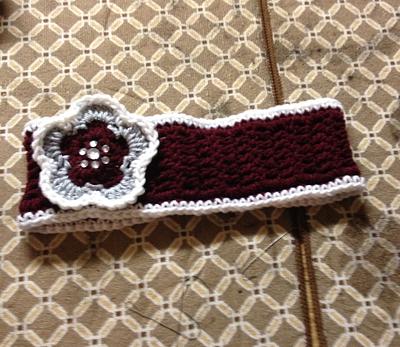 Roll tide headband  - Project by Susan Isaac 