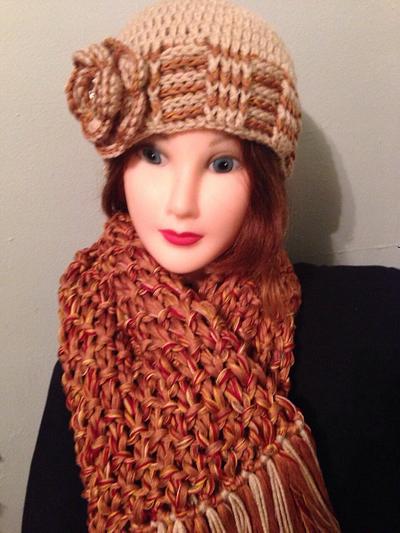 Elegance in hats and scarves. - Project by Jackie