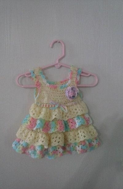 Ruffled Baby sundress - Project by flamingfountain1