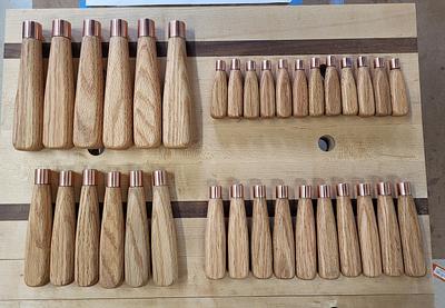Oak Handles (for Files) - Project by Eric - the "Loft"
