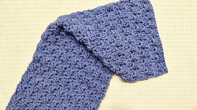Easy Crochet Wintertime Scarf - Project by rajiscrafthobby