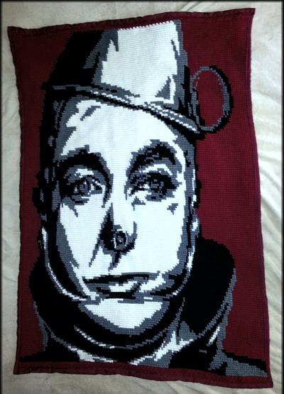 The Tin Man Blanket - Project by klharper14