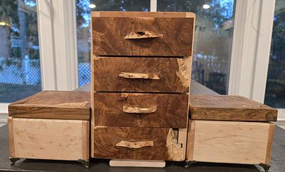 Tri-Maple Heirloom Keepsake   - Project by Boxer