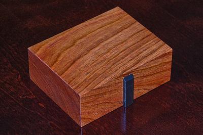 Small Yucatan Rosewood Ring Box - Project by Ron Stewart