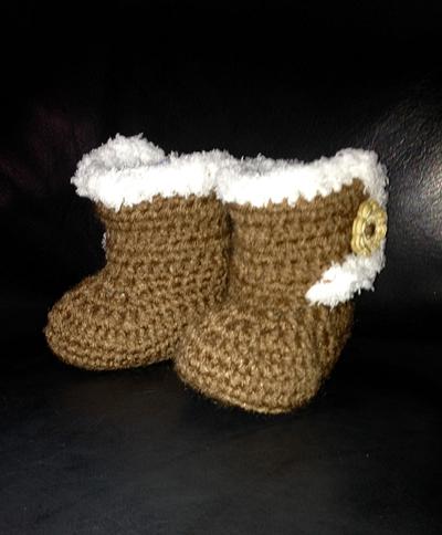 Fur Booties - Project by Terri