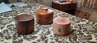 Lidded Boxes - Project by CLIFF OLSEN