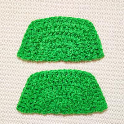 How do you crochet a half solid hexagon without gaps and holes - Project by rajiscrafthobby