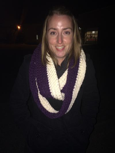 Twisted infinity scarf - Project by MandaPanda