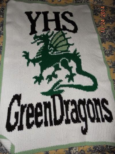 YHS Green Dragons - Project by Charlotte Huffman