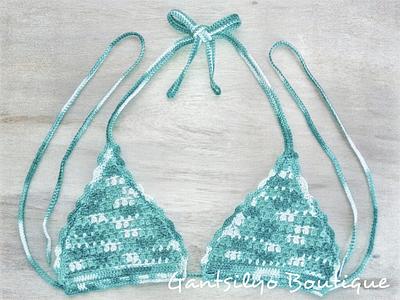 Cool Turquoise Bikini Pair - Project by Lou Woodhead