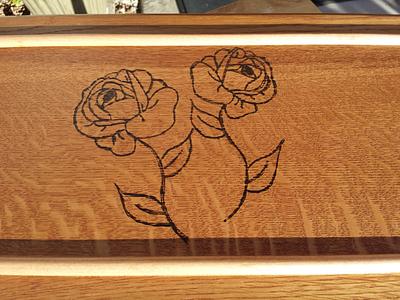 Jewelry Box "Burnt Rose" - Project by Angela Maddock