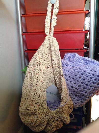 Crocheting Bag - Project by MsDebbieP