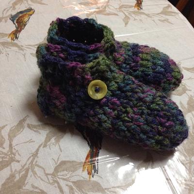 Slippers  - Project by Crochetcornor