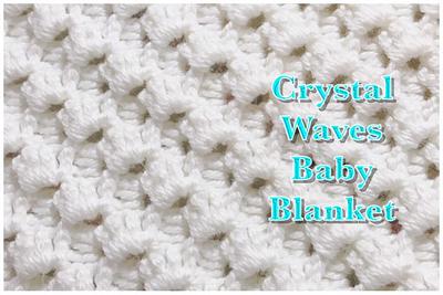 Crystal Waves Crochet Stitch - Project by Nova55