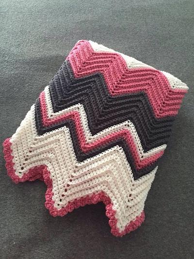 Vintage Chevron Stripe - Project by chain1skip2