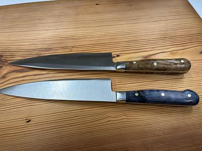 Chef's knives - Project by Carey Mitchell