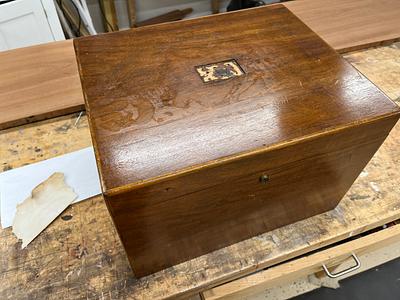 Restoration of Antique Humidor - Project by Carey Mitchell