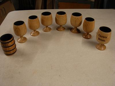 Eight More Bourbon Vessels - Project by Jim Jakosh