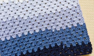 Easiest and Simple Granny Stripe Crochet Blanket - Project by rajiscrafthobby