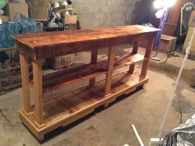 Hall table/ kitchen island - Project by Mr bill