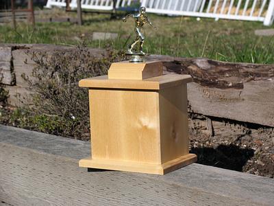 Bowling Trophy - Project by Railway Junk Creations