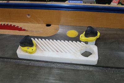 3D Printed Featherboards. - Project by LIttleBlackDuck