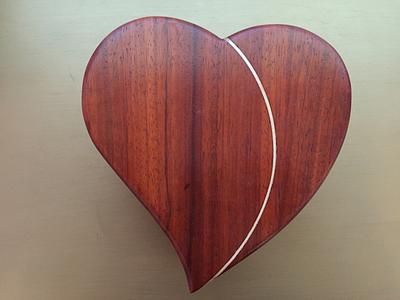 Heart Jewelry Box (for my Grand Daughter) - Project by DLMcKirdy